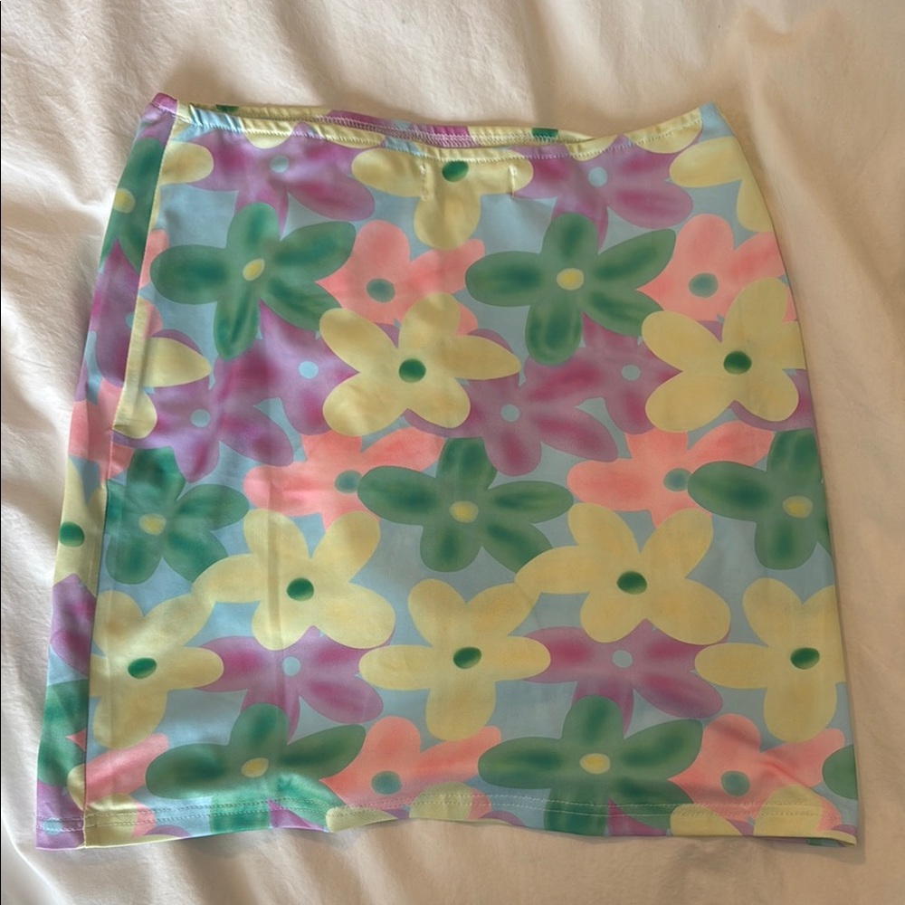 Floral Multicolor Skirt